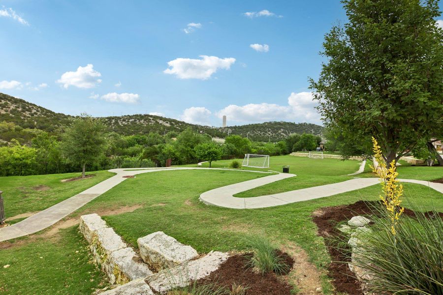 Community soccer field