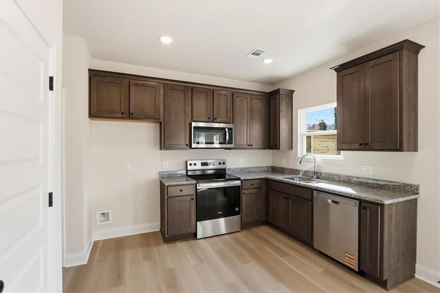 Furnished interior view inside a new home in , Lavonia (Image 5). Furnished interior view inside a new home in , Lavonia (Image 5).