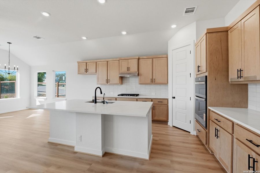 Furnished interior view inside a new home in The Crossvine, Schertz (Image 8).