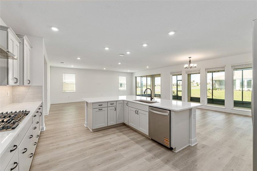 Furnished interior view inside a new home in , Ocala (Image 14).
