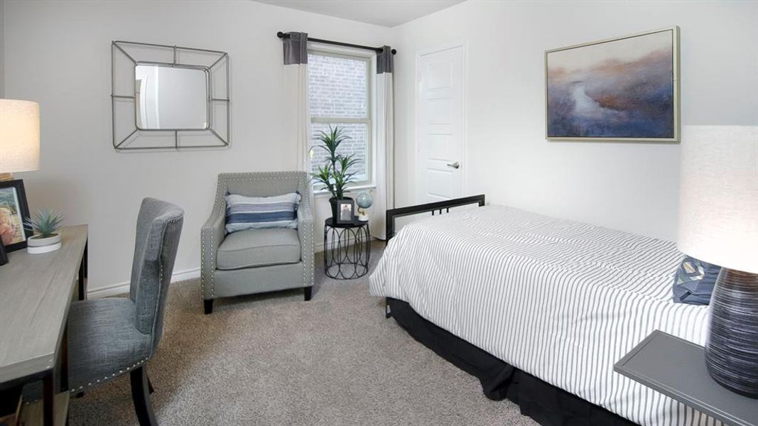Furnished interior view inside a new home in Bel Air Village, Sherman (Image 12).