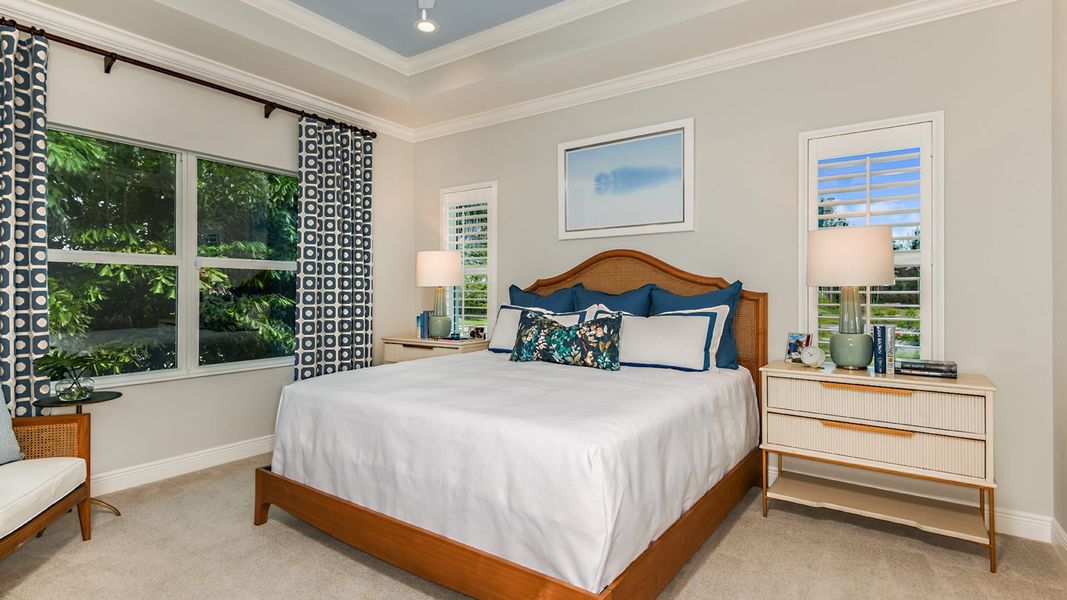 Furnished interior view inside a new home in Tide Marsh, Fort Myers (Image 10).