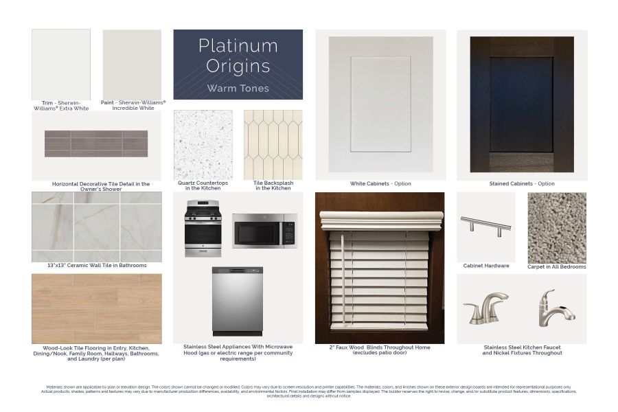 Platinum Origins Package - Warm Tones Platinum Origins Package - Warm Tones