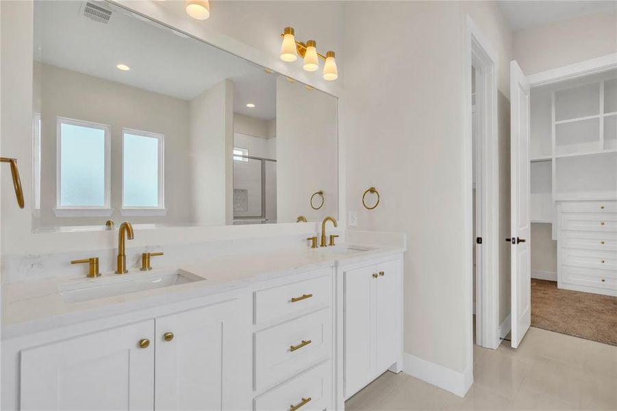Furnished interior view inside a new home in , Springtown (Image 9).