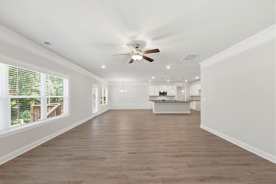 Spacious, unfurnished interior of a new home in Tuscany Hills, Douglasville (Image 38). Spacious, unfurnished interior of a new home in Tuscany Hills, Douglasville (Image 38).
