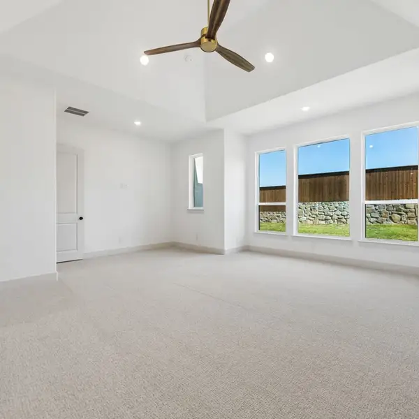 Spacious, unfurnished interior of a new home in The Parks at Wilson Creek, Celina (Image 58). Spacious, unfurnished interior of a new home in The Parks at Wilson Creek, Celina (Image 58).