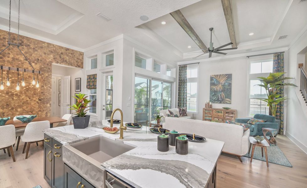 Furnished interior view inside a new home in Seven Pines, Jacksonville (Image 10). Furnished interior view inside a new home in Seven Pines, Jacksonville (Image 10).
