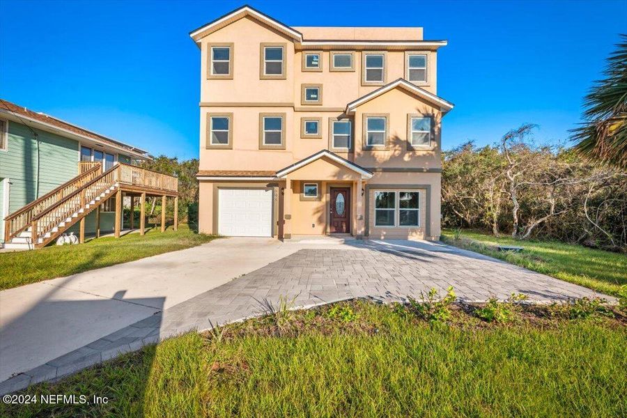 Front exterior of a new home in , St. Augustine, FL, highlighting curb appeal (Image 30).