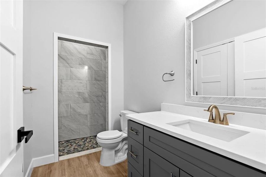 Furnished interior view inside a new home in , San Antonio (Image 6).