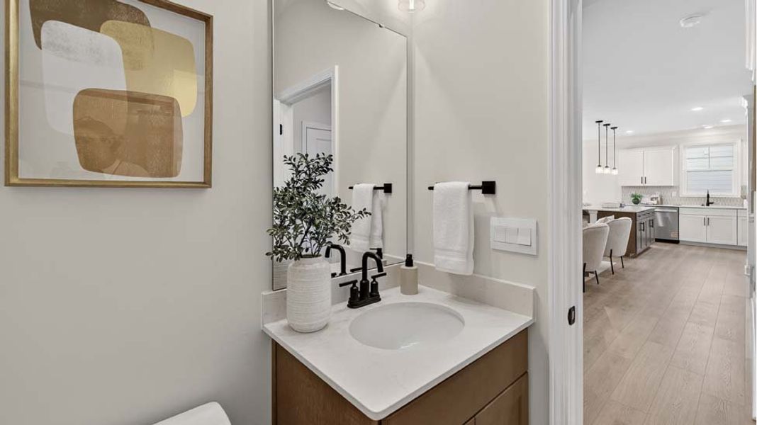 Furnished interior view inside a new home in Brantley, Mooresville (Image 16).