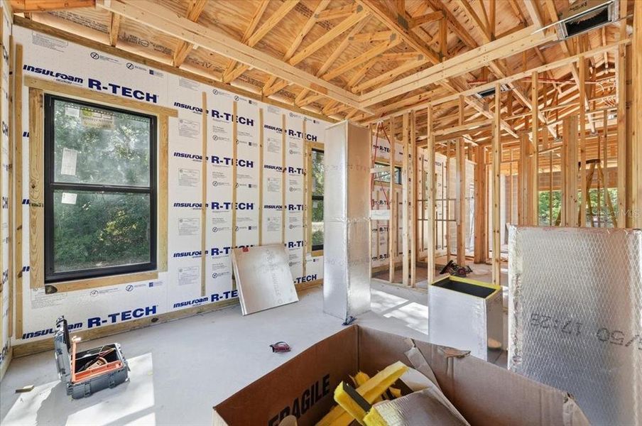In-progress construction of a new home in , Avon Park, FL (Image 10).