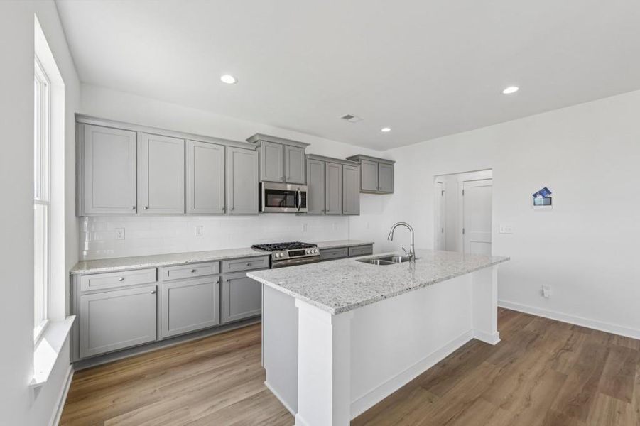 Furnished interior view inside a new home in Sutton’s Landing, Statham (Image 16).