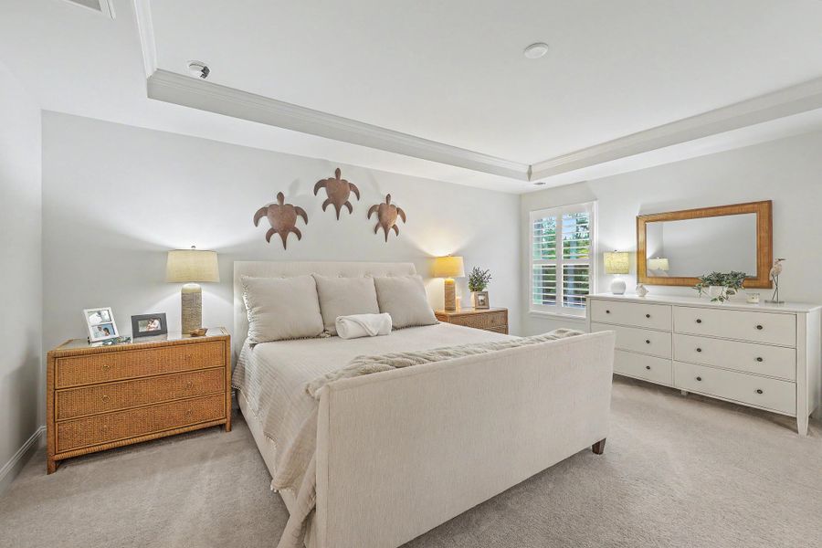 Furnished interior view inside a new home in Sea Island Preserve, Johns Island (Image 13).
