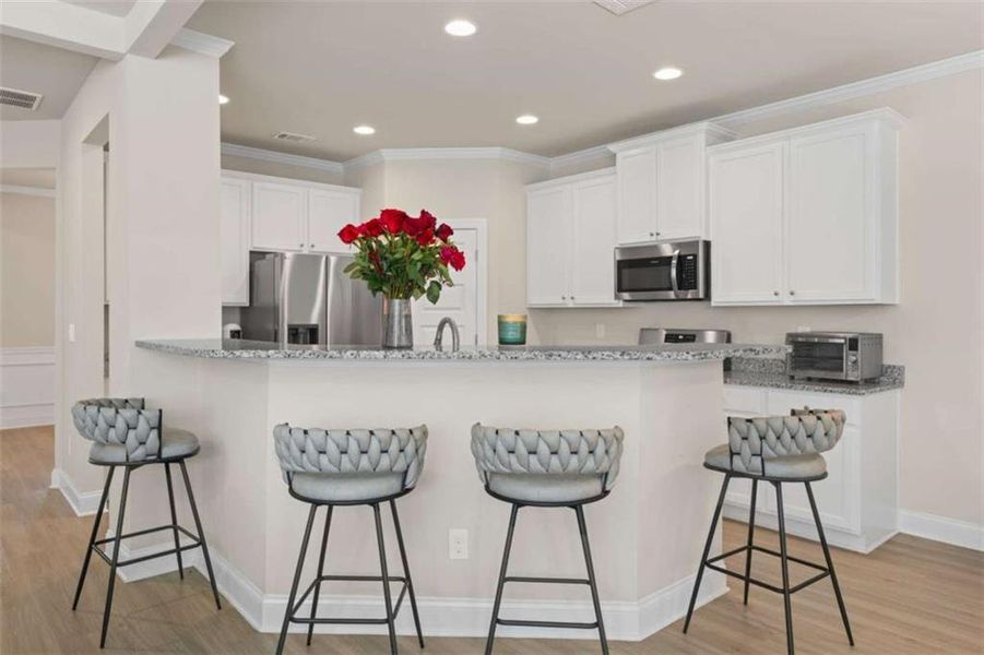 Furnished interior view inside a new home in , McDonough (Image 38).