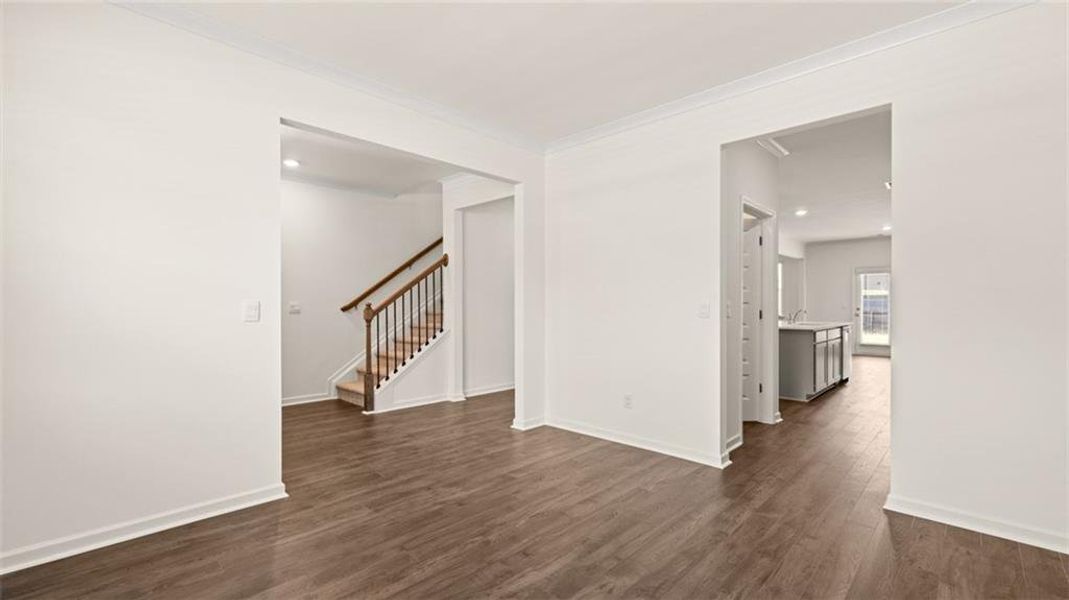 Spacious, unfurnished interior of a new home in Bridle Creek, Locust Grove (Image 40).