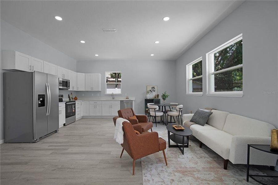 Furnished interior view inside a new home in , Lakeland (Image 17). Furnished interior view inside a new home in , Lakeland (Image 17).
