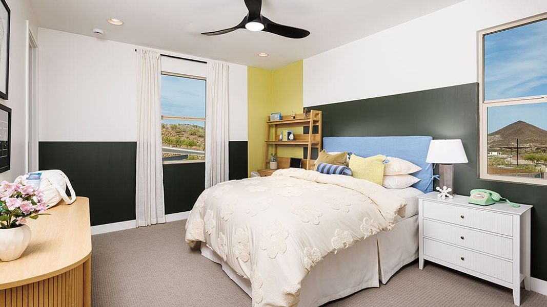 Representative furnished interior of a home built from the Victory by Taylor Morrison in Saddleback, Peoria (Image 16).