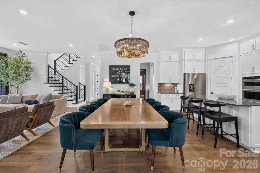 Furnished interior view inside a new home in , Huntersville (Image 5).