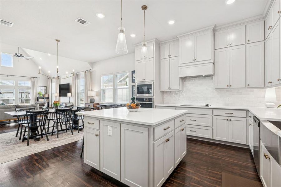 Furnished interior view inside a new home in , Burleson (Image 15). Furnished interior view inside a new home in , Burleson (Image 15).