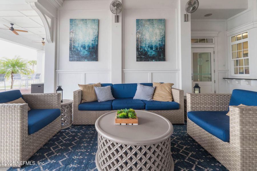 Furnished interior view inside a new home in , St. Augustine (Image 54).