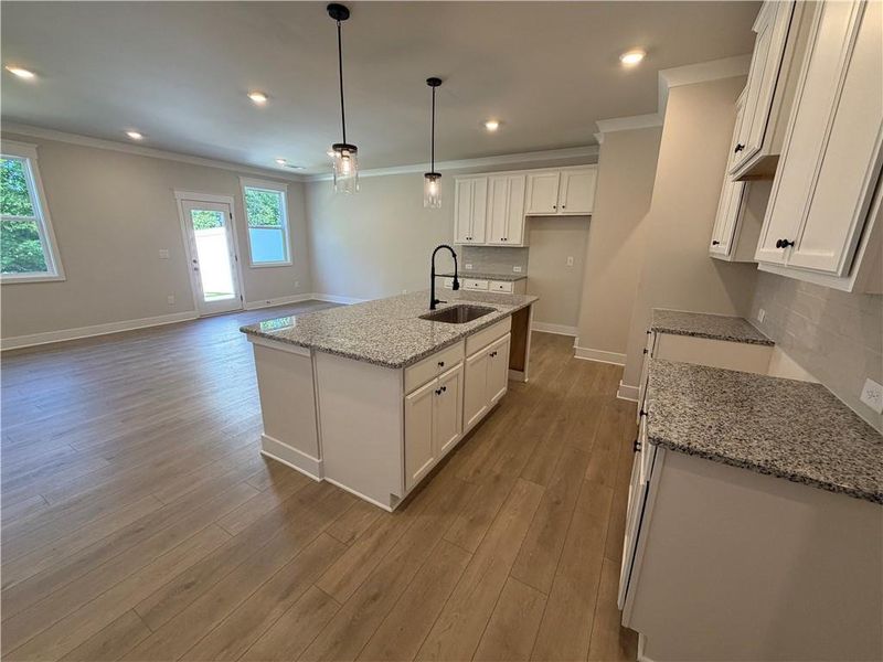 Furnished interior view inside a new home in Millstone at Mundy Mill, Gainesville (Image 10).