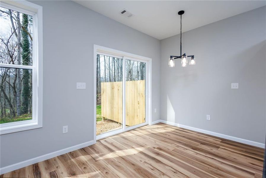 Spacious, unfurnished interior of a new home in , Ellijay (Image 22).