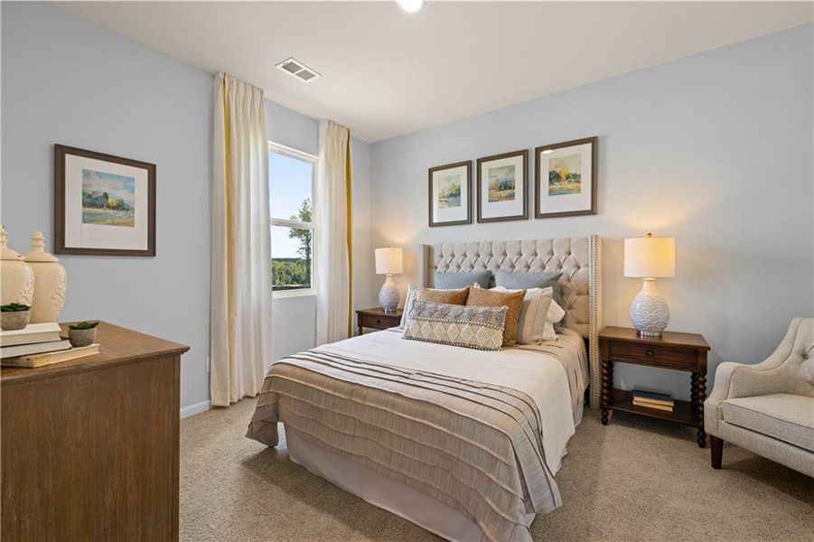 Furnished interior view inside a new home in , Buckhead (Image 39).