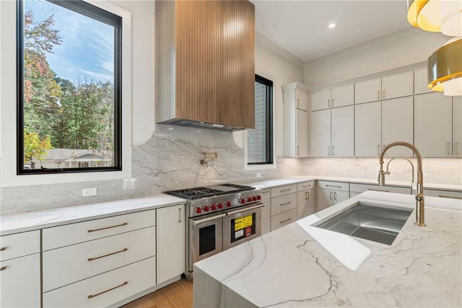 Furnished interior view inside a new home in , Alpharetta (Image 15).