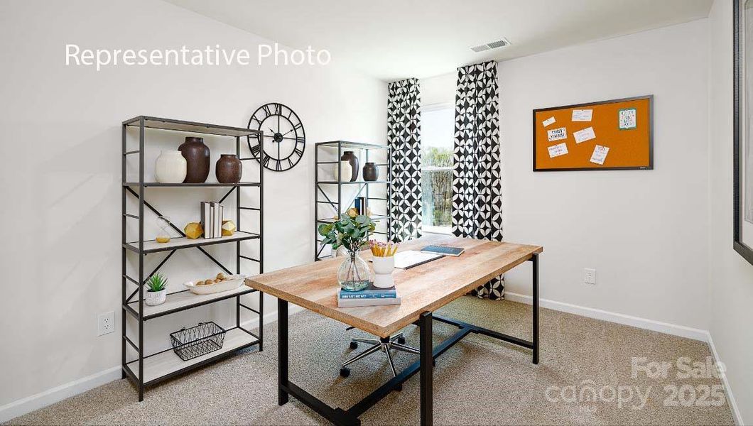 Furnished interior view inside a new home in Fergus Crossing, York (Image 15). Furnished interior view inside a new home in Fergus Crossing, York (Image 15).