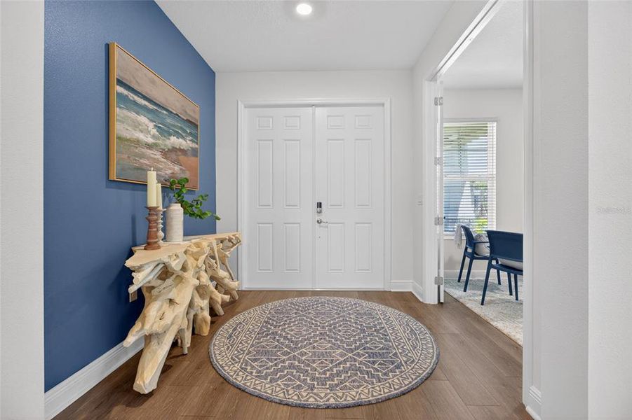 Furnished interior view inside a new home in Seaire, Parrish (Image 12).