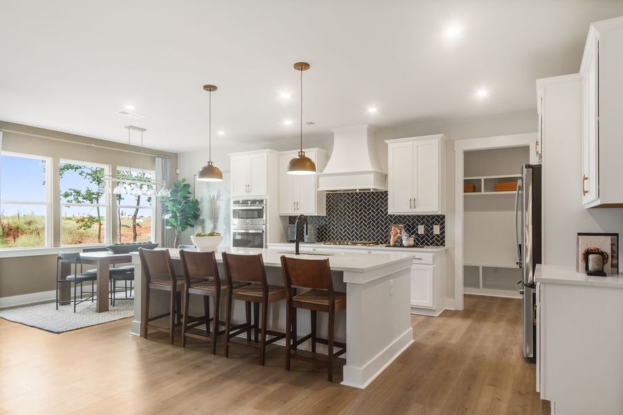 Furnished interior view inside a new home in Parkers Summit, Greer (Image 15).