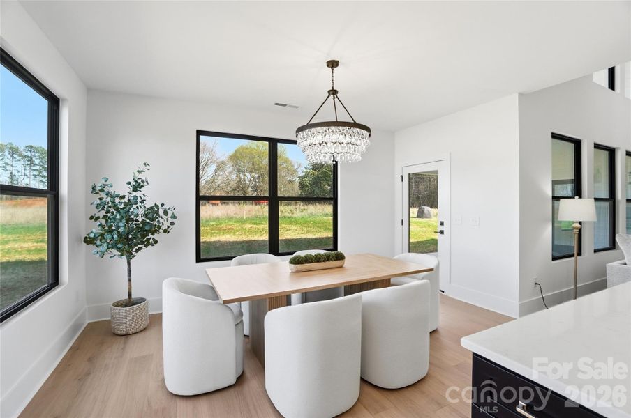 Furnished interior view inside a new home in , Mooresville (Image 19).