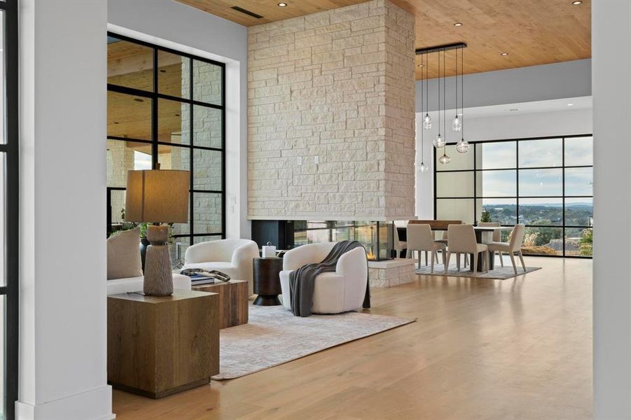 Furnished interior view inside a new home in , Horseshoe Bay (Image 17). Furnished interior view inside a new home in , Horseshoe Bay (Image 17).