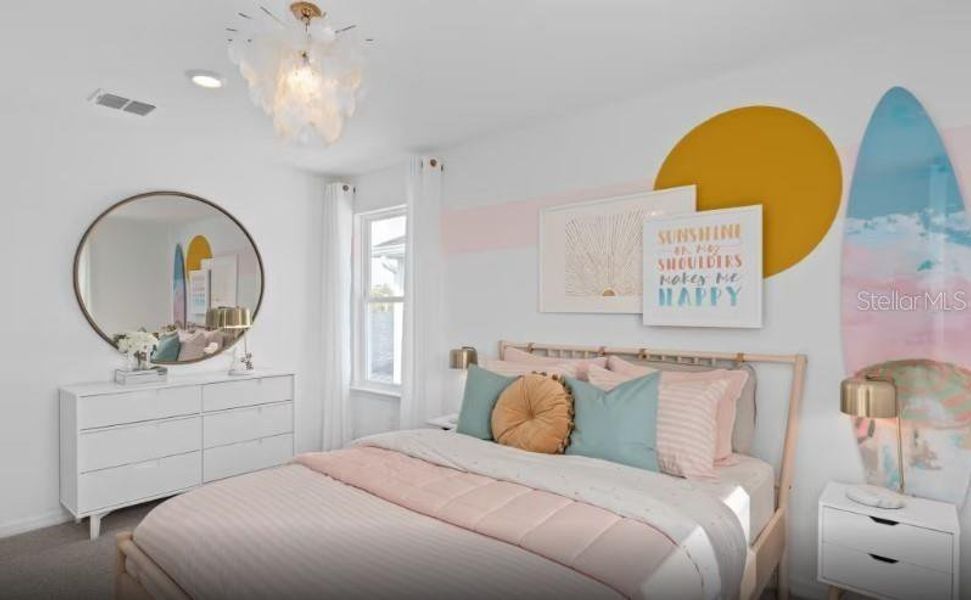 Furnished interior view inside a new home in Grandura, Sarasota (Image 8).