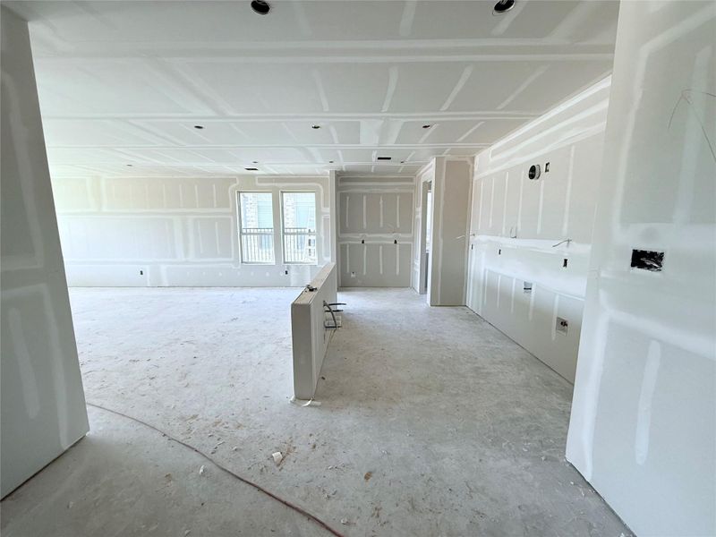 Dining nook and kitchen