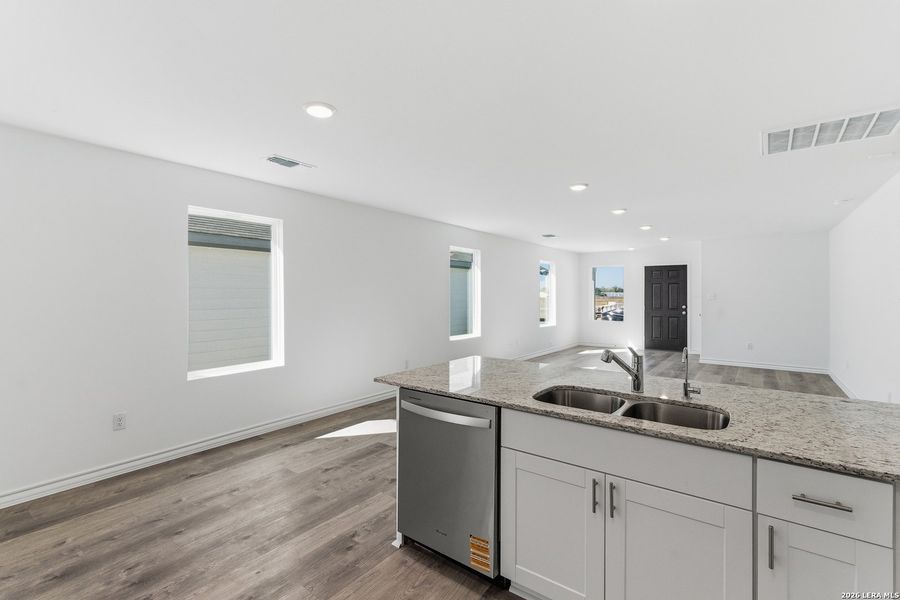 Furnished interior view inside a new home in Horizon Ridge, San Antonio (Image 4).