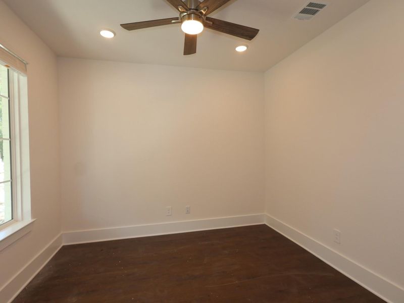 Spacious, unfurnished interior of a new home in The Oaks on 6th Street, Magnolia (Image 37). Spacious, unfurnished interior of a new home in The Oaks on 6th Street, Magnolia (Image 37).