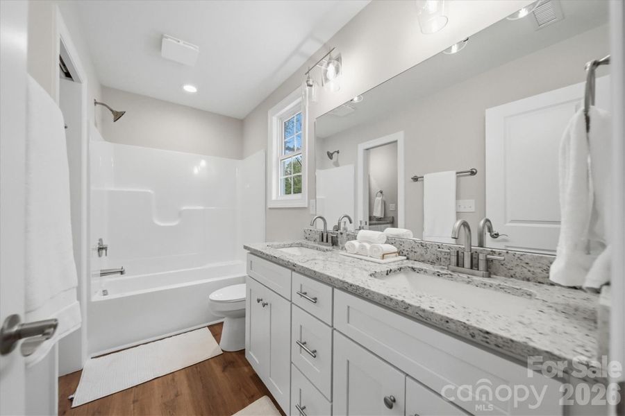 Furnished interior view inside a new home in , Hickory (Image 7).