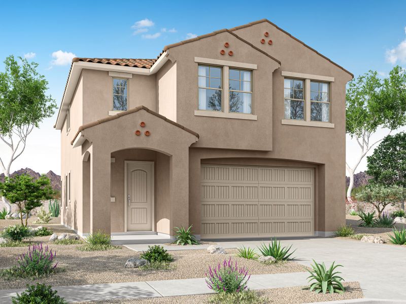 Representative exterior photo of a completed home built from the Toffee by Mattamy Homes in Baker Farms, Phoenix, AZ (Image 21).