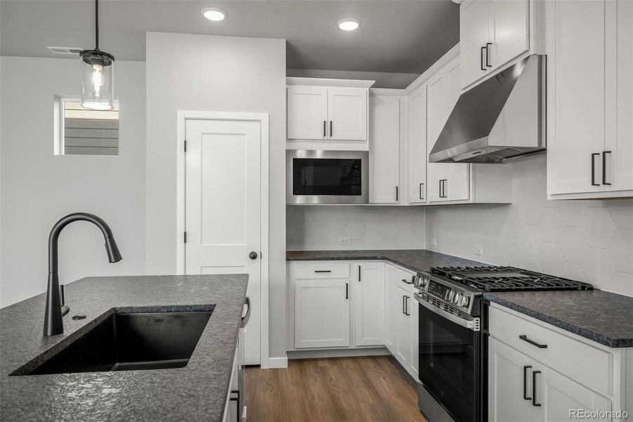 Furnished interior view inside a new home in Revel Crossing at Wolf Ranch – The Ascent Collection, Colorado Springs (Image 8).