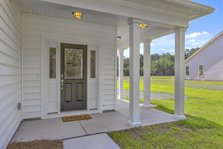 Exterior details and patio area of a home in , Dorchester (Image 33).