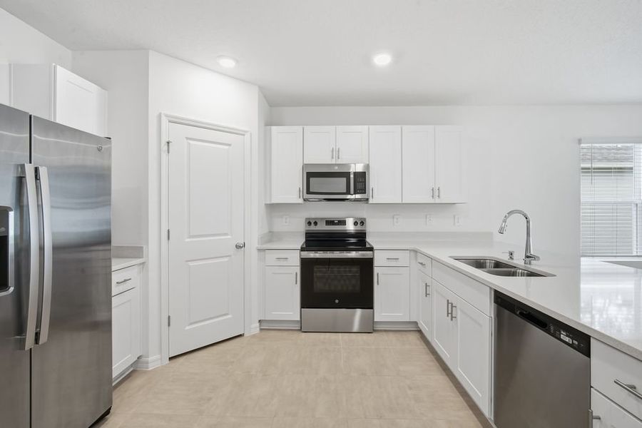 Furnished interior view inside a new home in Palm Wind, Hudson (Image 5).