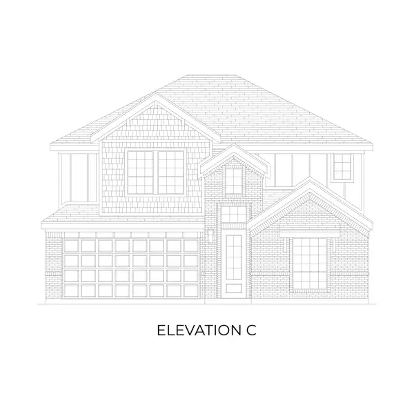 Representative rendering of the exterior for the Roosevelt F by First Texas Homes (Image 27). Representative rendering of the exterior for the Roosevelt F by First Texas Homes (Image 27).