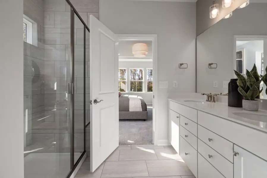 Representative furnished interior of a home built from the Bedrock by Pulte Homes in Cambria, Garner (Image 24). Representative furnished interior of a home built from the Bedrock by Pulte Homes in Cambria, Garner (Image 24).