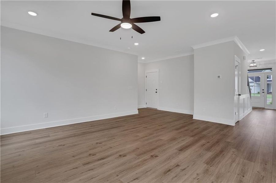 Spacious, unfurnished interior of a new home in , Loganville (Image 21). Spacious, unfurnished interior of a new home in , Loganville (Image 21).