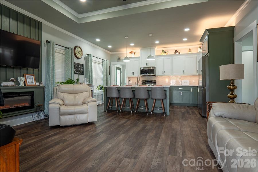 Furnished interior view inside a new home in , Ellenboro (Image 15).