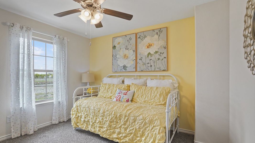 Furnished interior view inside a new home in Lakewood Trails, Forney (Image 26).