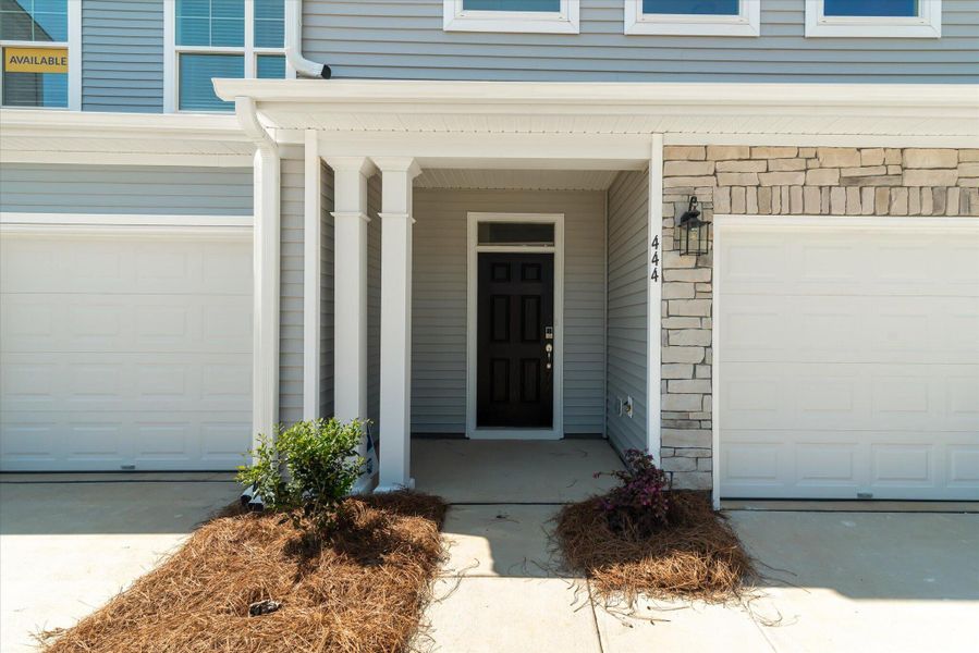 Exterior details and patio area of a home in The Landings at Montague, Goose Creek (Image 3).