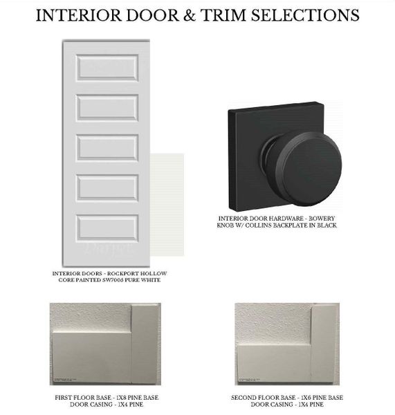 Sample of building materials used in homes in Two Step Farm, Montgomery (Image 10).