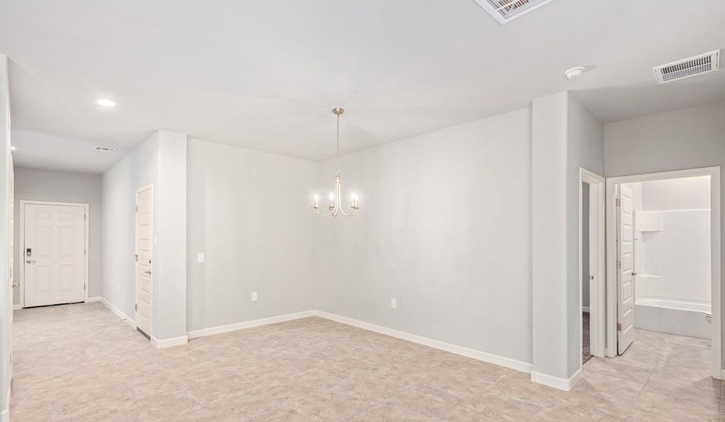 Spacious, unfurnished interior of a new home in Sycamore Vista, Vail (Image 18). Spacious, unfurnished interior of a new home in Sycamore Vista, Vail (Image 18).